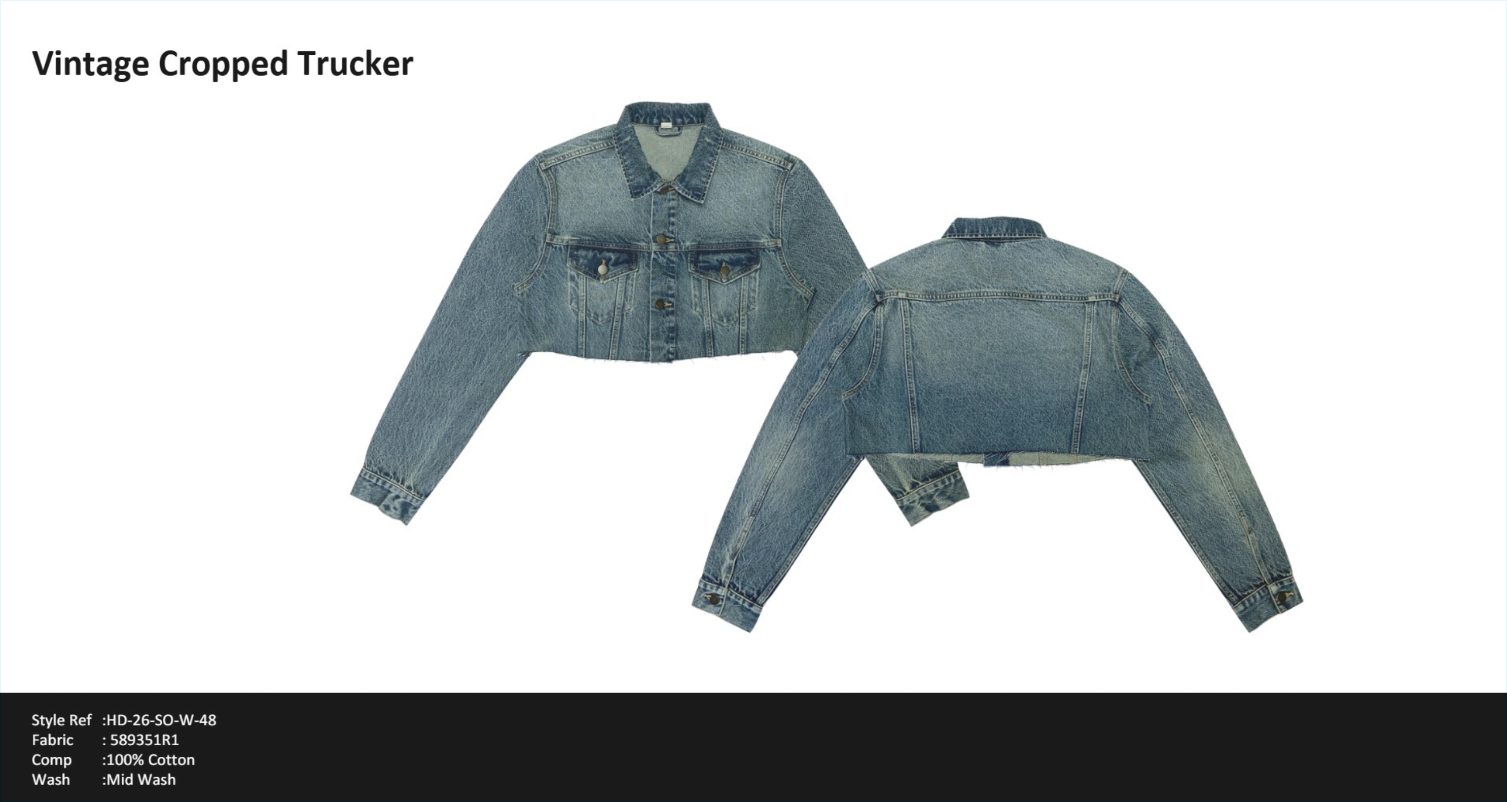 Denim Top Girls